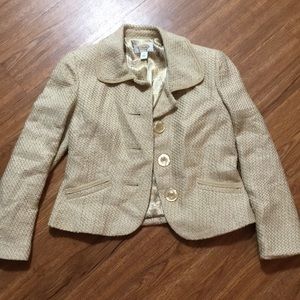 Talbots tweed blazer
